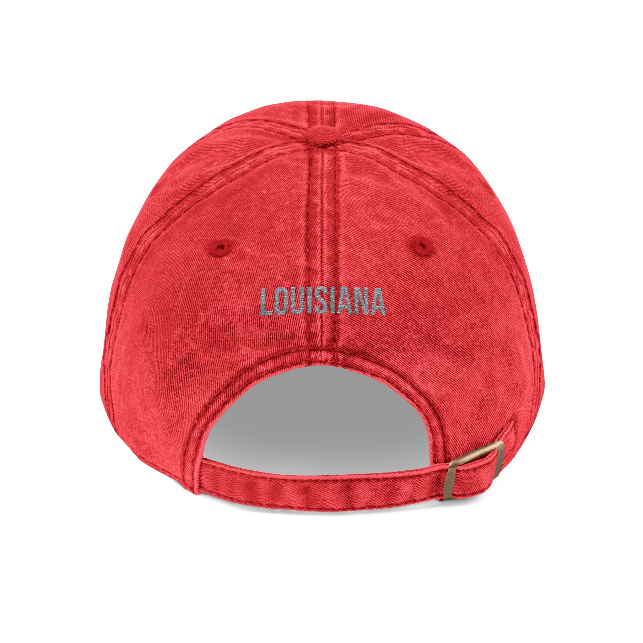 Louisiana Brown Pelican State Bird | Vintage Distressed Embroidered Baseball Cap