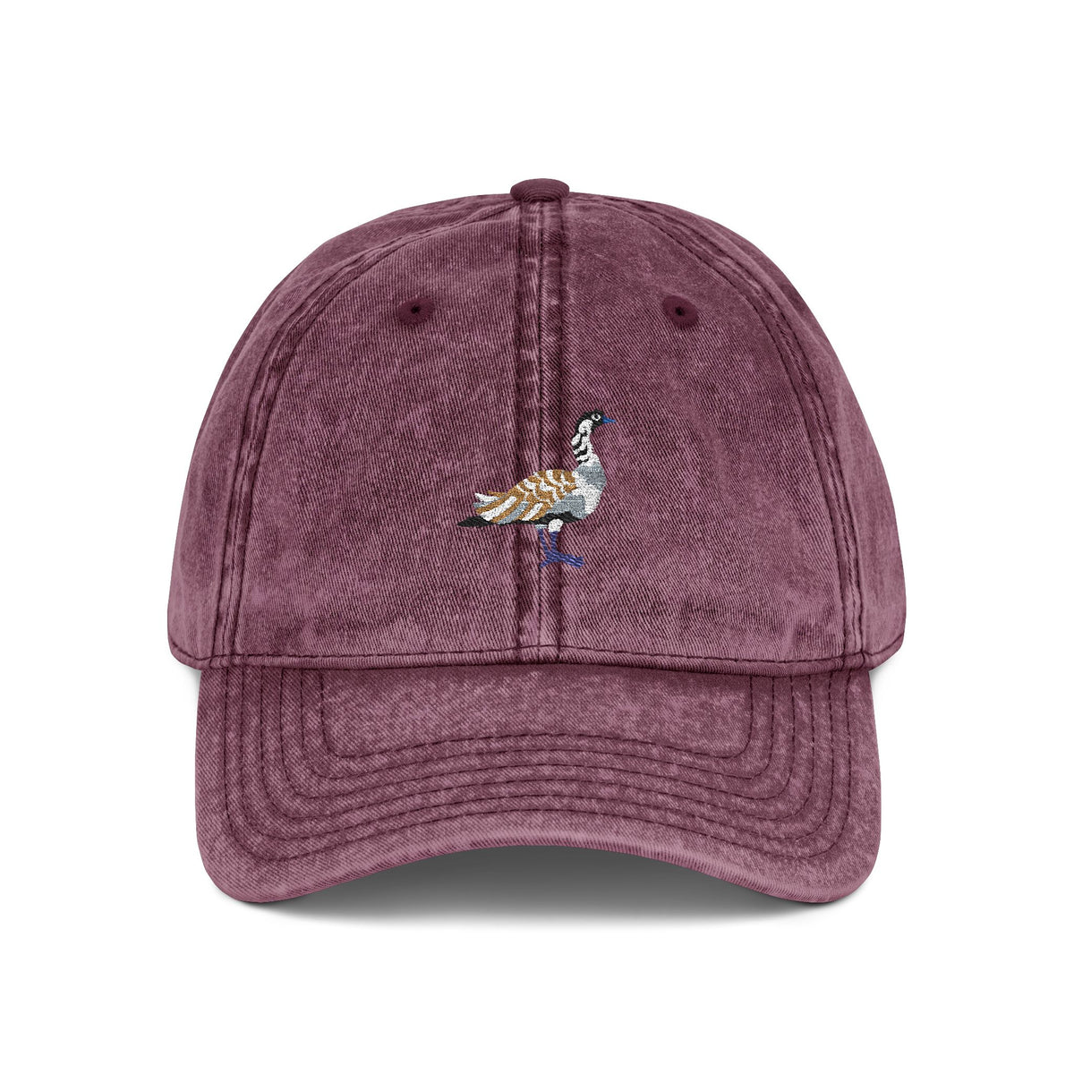 Hawaii Hawaiian Goose State Bird | Vintage Distressed Embroidered Baseball Cap