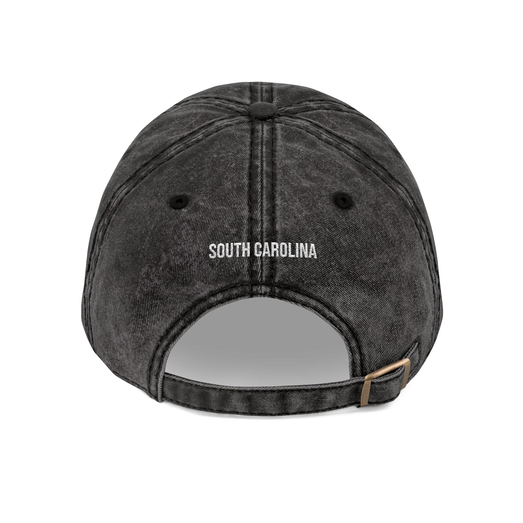 South Carolina - Carolina Wren State Bird | Vintage Distressed Embroidered Baseball Cap