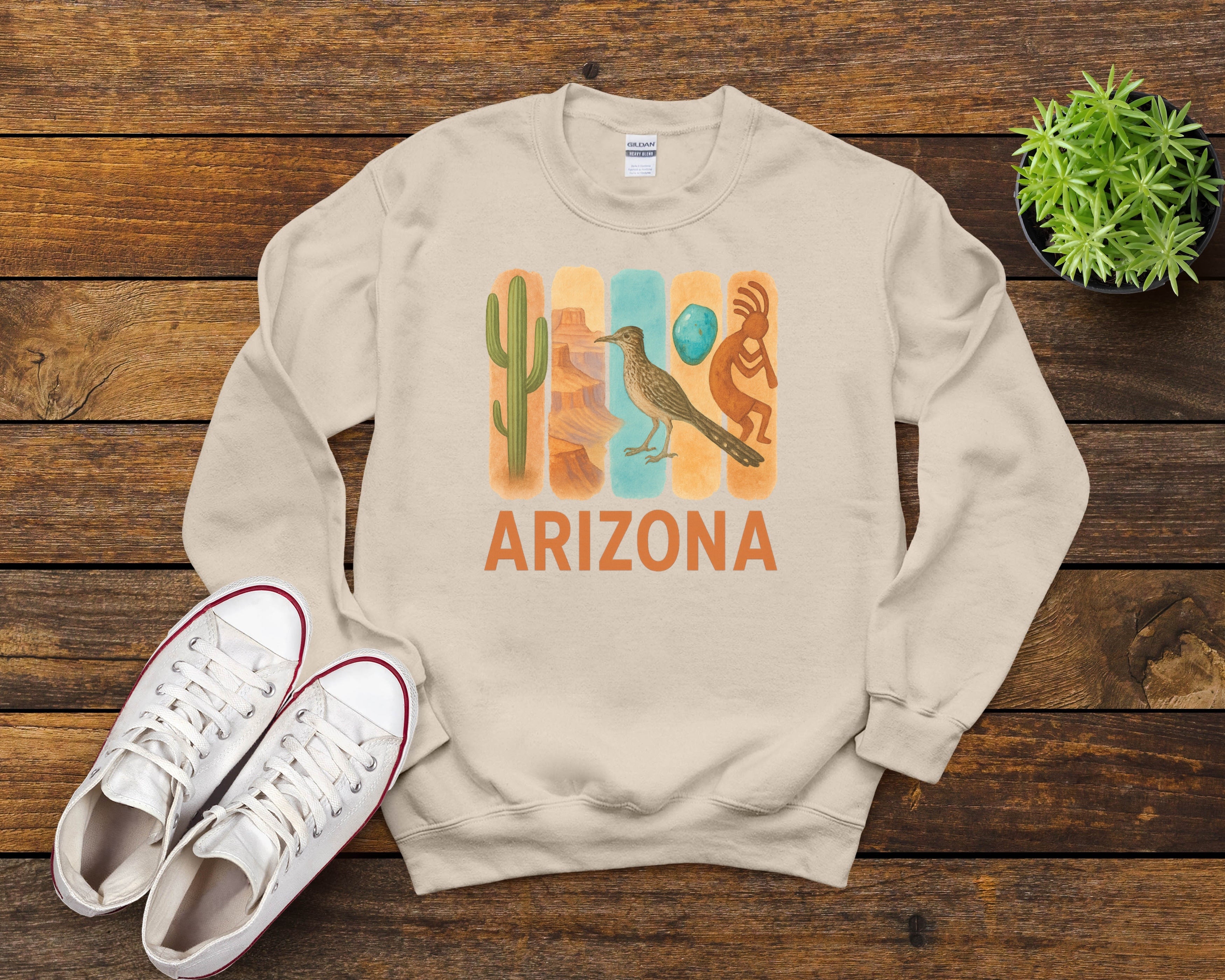 Arizona Brushstroke Watercolor Sweatshirt