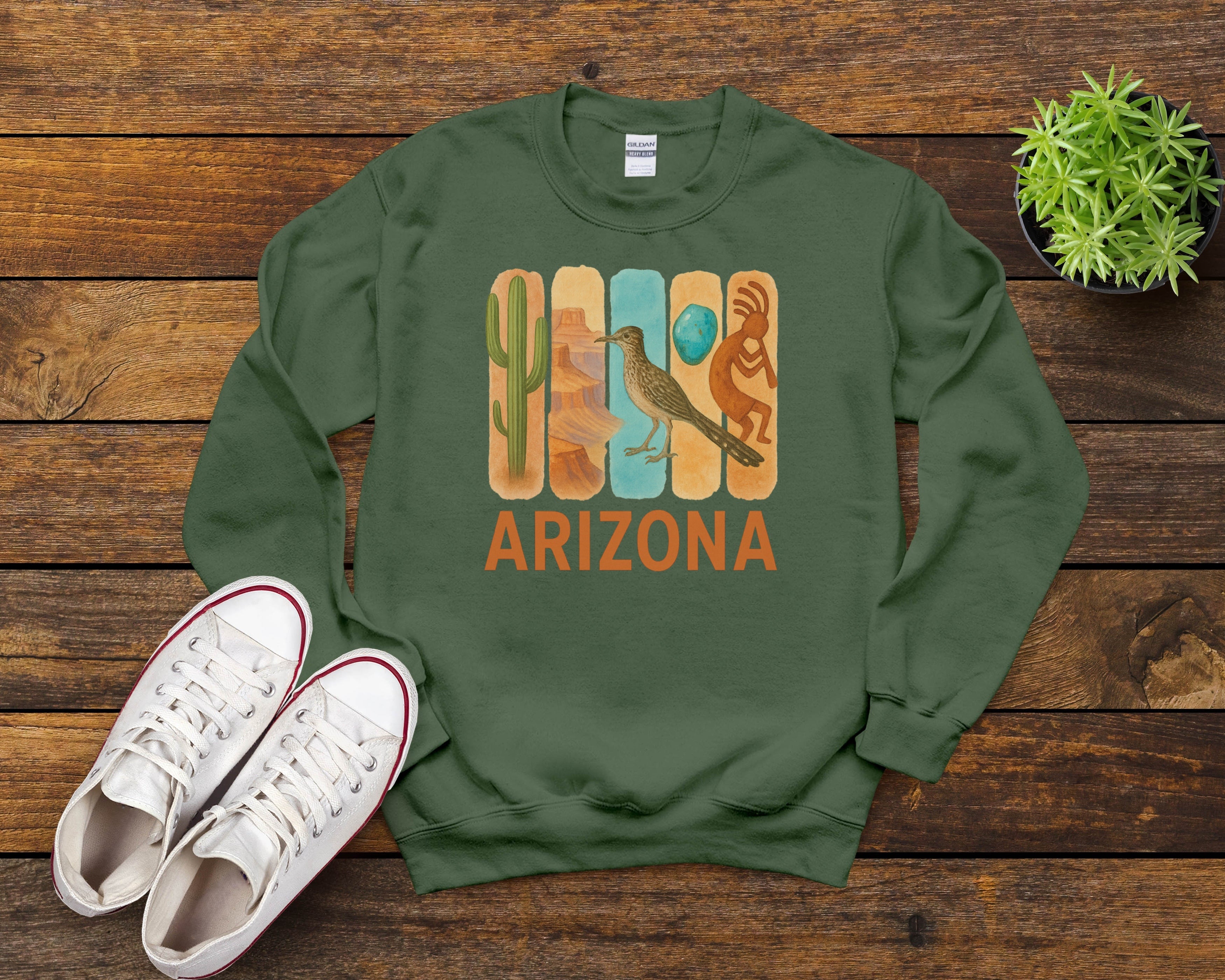 Arizona Brushstroke Watercolor Sweatshirt
