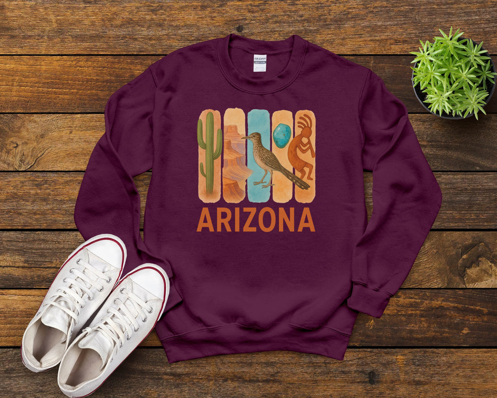 Arizona Brushstroke Watercolor Sweatshirt
