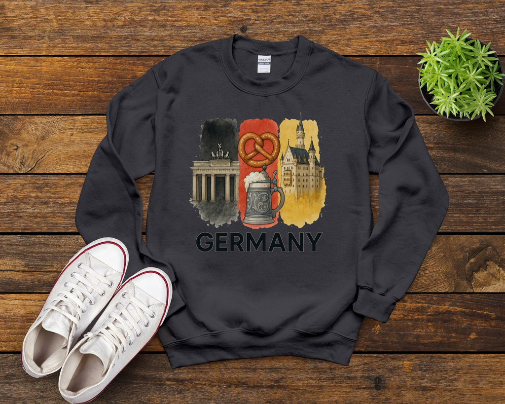 Germany Brushstroke Watercolor Sweatshirt